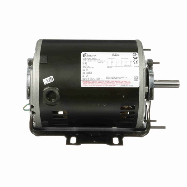 Century Motors 200-230/460v 3/4hp 1725rpm Mtr H582V3